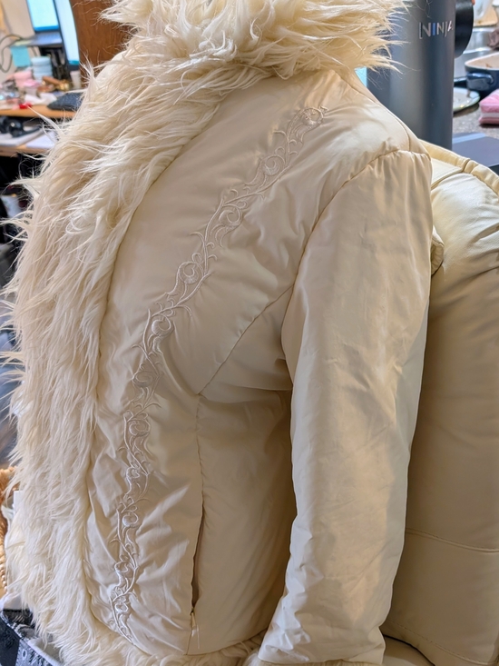 Basic Editions Cream Lightweight Jacket L/G - Picture 2 of 5